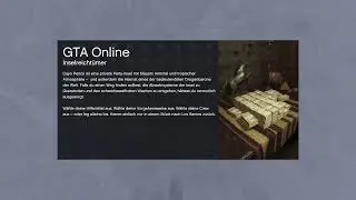 Geldfarm gta AFK