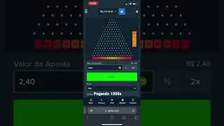 Pegando 1000x no plinko