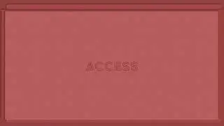How to say access?
