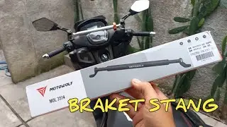 BRAKET STANG MOTOWOLF #BRAKETSTANG #BRAKETSTANGMOTOWOLF #MOTOWOLF #STABILIZERSTANG #VARIASIMOTOR
