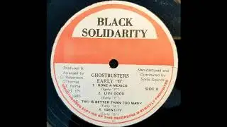 Early B - Identity - Black Solidarity LP - 1985