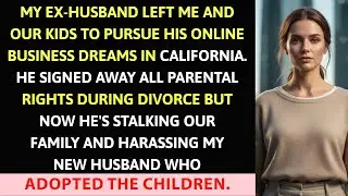 My Ex-wife Left Me and Our Kids to Pursue Her Online Business Dreams in California. She Signed Away…
