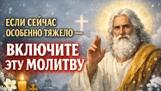 🙏 ЕСЛИ СЕЙЧАС ОСОБЕННО ТЯЖЕЛО — ВКЛЮЧИТЕ ЭТУ МОЛИТВУ. Бог знает выход из любой ситуации 🕊