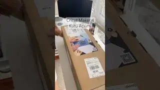 Cricut Maker 4 Kutu A&ccedil;ılımı #unboxing #diy #cricut #shorts
