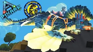PixARK Skyward  How to Tame a RockDrake and Tek Armor time!! [RePuG PixARK 36]