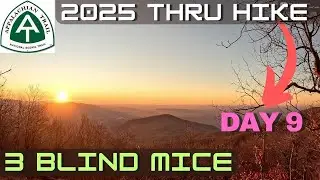 Appalachian Trail Thru Hike 2025 | Day 9 | Tray Mountain Shelter To Unicoi Gap #appalachiantrail