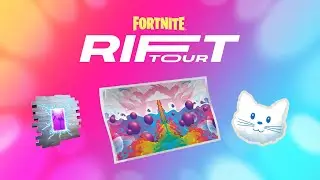Interact with the rift tour posters location FORTNITE