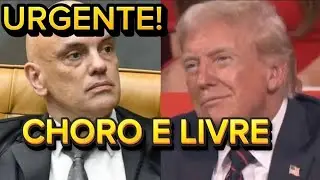 Trump desengaveta mais uma lei americana para usar contra Moraes e sua turma