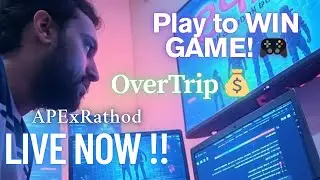 🔴 LIVE OverTrip: Play to Earn $TRIP! 💰 Battle Royale Wager Chaos with @APExRathod! 🎮 #Gaming2025