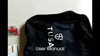 TUSA Smart Digital Air Compressor or Inflator DC 12V  Unboxing
