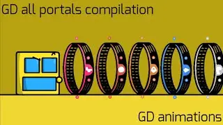 GD all portals compilation [Season 1] (Geometry Dash animation)