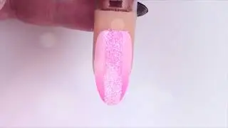 La Palm Gel Couple Two Tone Glitter Ombre
