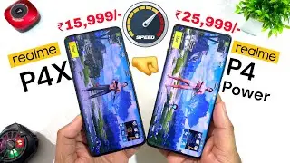 Realme P4 Power vs Realme P4x SpeedTest Shocking Results 🔥🔥🔥 #realmep4power #realmep4x 