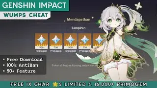 Full Tutorial Cheat WUMPS GENSHIN IMPACT No Root 100%  Aman AntiBan