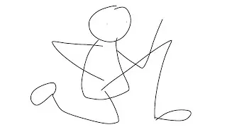 An attempt to make basic walking, jumping, and running animation