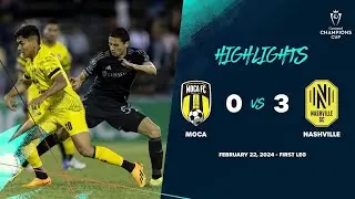 Champions Cup | Moca 0-3 Nashville | Round One ConcaChampions 2024
