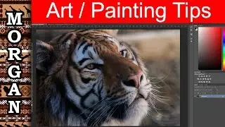 Painting tips - Preparing a photo for the underpainting stage - Jason Morgan