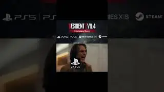PS4 vs XBOX ONE Resident Evil 4 Remake