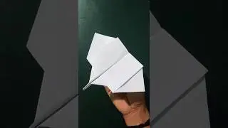 DIY Glider Paper Plane ✈️#artofhandmade #papercraft #paperplane #craft #diy #glider #shorts
