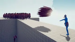 SPEARTHROWER GOD VS 100X MELEE UNITS | TABS - Totally Accurate Battle Simulator