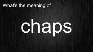 What's the meaning of 