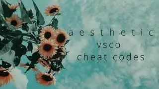 How to use Vsco cheats for instagram - Part 1