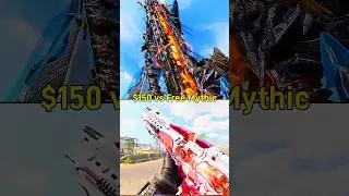 $150 vs Free Mythic Ak117 in CODM #shorts #codmobile #ak117
