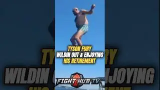 Tyson Fury GOES CRAZY & JUMPS OFF his expensive yacht to celebrate his birthday!