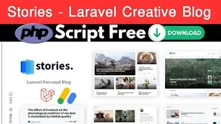 Stories News Laravel Multilingual Blog php Script Free Download 2025