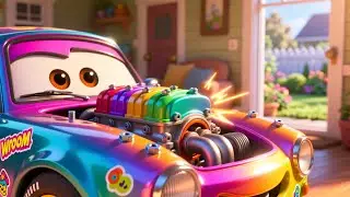 Wroom Wroom Joy Lane 🚗🎶 | Fun Vehicle Song for Kids | Preschool Learning Adventure