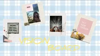 Talking About My 2026 Vision Board | ✨🤌🏻#visionboard #newyear #2026 #manifestation #aesthetic 