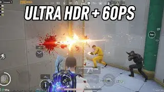 PUBG Mobile Ultra HDR 60FPS Gameplay | iPhone 13 Pro Max 🔥