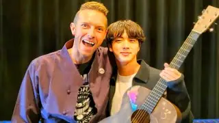 Will BTS Jin make guest appearance at Coldplay's Seoul concert in April 2025?