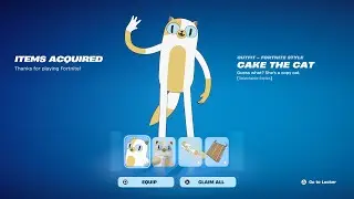 How To Get Cake the Cat Skin NOW FREE In Fortnite! (Unlock LEGO Cake the Cat Style)