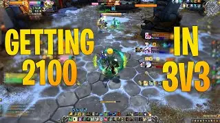 2100cr War/Ret/Druid ft. Gatorgrip (3v3 Arena) - WoW Shadowlands 9.1.5 Druid PvP