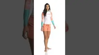 Dakine Women's Flow Print Snug Fit Long Sleeve Surf Shirt | SwimOutlet.com
