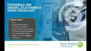 What to consider when purchasing an EV or hybrid vehicle | BWEV Inspire 2 webinar 4