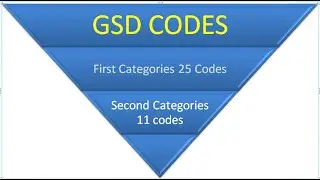 GSD CODE #General_Sewing_Data