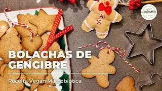 BOLACHAS DE GENGIBRE | Macrobiótica Vegan | evagoodlife