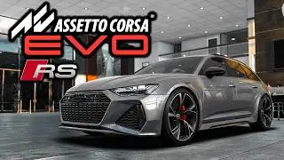 Assetto Corsa EVO - Audi RS6 (C8) Avant 2021 | Early Access 0.3 Gameplay