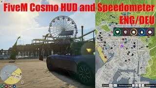 FiveM Cosmo Hud and Speedometer ENG/DEU