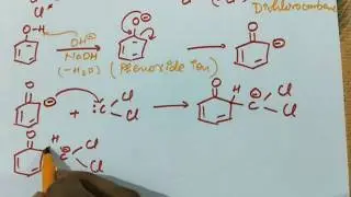 Reimer Tiemann Chemical Reaction in Phenol | Salicylaldehyde formation with Mechanism | by Prince