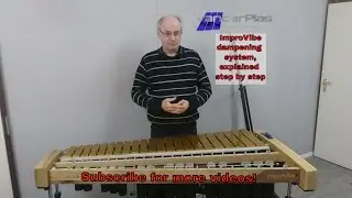 The dampening system on the vanderPlas vibraphones