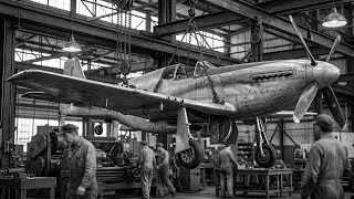 How WWII Fighter Planes Were Built &mdash; Inside an American War Factory