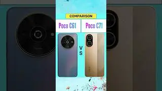 Poco C61 Vs Poco C71