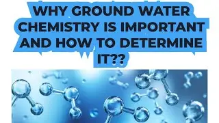 Chemistry of Ground Water #geoscienceengineering #video #geology #groundwater #chemistry #watershed