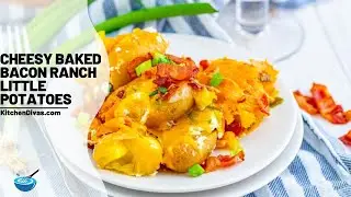 Cheesy Baked Bacon Ranch Little Potatoes