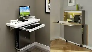 Wall mount Computer Table/ Wall mount Table/Wall mount folding table for small spaces.