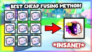 *CHEAP* 1 Bil Power Pet Fusing Method! Roblox Pet Simulator X