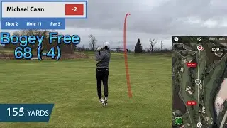 18 Hole Golf Course Vlog  with a Pro Golfer | Bogey Free 68 at Meadow Gardens!